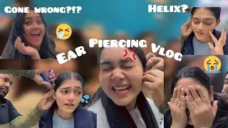 Got our ear pierced on 31st.dec.2025 ❤ | Pain?? 🙊 |#fypシ #viral #vlog #trending #piercing #newyear 