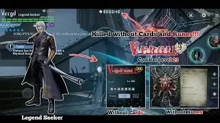 Legend Seeker Still Alive Without Cards & Runes Set | Devil May Cry: Peak of Combat | Asia