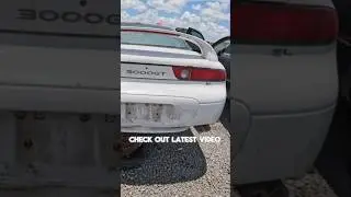 RARE Jdm car in the JUNKYARD #jdm #automobile #jdmlife90s #cartok #3000gt #junkyard#junkyardfinds