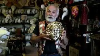 Dionysus - Art Mask by Guerrino Lovato - Venice - Mondonovo Maschere - Maskedart.com