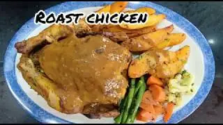 Roast Chicken Recipe | Whole Roast Chicken Home-cooked | Oven Baked Chicken | Spiced Roast Chicken