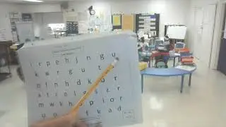 Kindergarten Reading Lesson ( non-journey) at JMG Elem. School Guam Jan.23, 2026