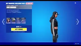 Fortnite Street Shadows Challenge Pack Item Shop Preview! (Ruby Shadows Set)