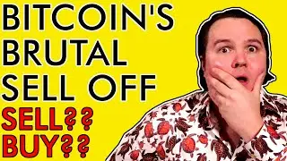 BITCOIN'S BRUTAL SELL OFF EXPLAINED! IS IT TIME TO BUY OR SELL CRYPTO?