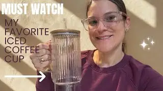 My favorite iced coffee cup