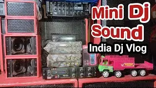 mini sound box system l min dj sound setup l mini compitition sound system 🎉 @indiadjvlog