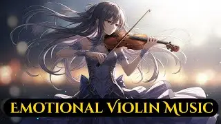 Beautiful Emotional Violin Music | Anime Girl Playing Violin for Relaxation