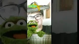 Sesame Street Oscar Snapchat filter