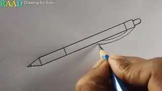 How to draw a Pen 🖌🖌Kolom Drawing