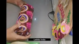 How to Gift Wrap a Cylindrical object | Gift wrapping tutorial | Art & Craft Video 4