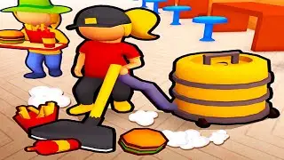 🍔 Clean It: Restaurant Cleanup! 🍟 GAMEPLAY (Android, iOS)