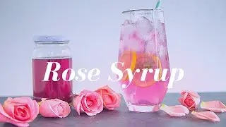 Simple Rose Syrup Recipe || Cooking Etc
