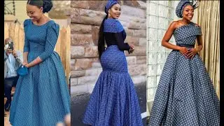 Top 10 Lobola Outfits,&nbsp;Ankara Gown Styles Latest, Shweshwe Attires and Trending Gown Fashion Styles
