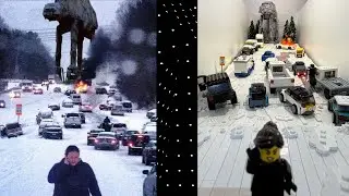 Raleigh Snowmageddon LEGO MOC