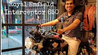 Taking Delivery of Interceptor 650 Royal Enfield Motorcycle