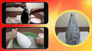 From Balloon to Modern Vase: Turn White Cement into High-End Decor!