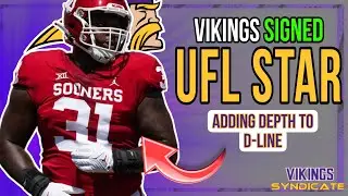 UFL Star Jalen Redmond has Signed with the Minnesota Vikings!