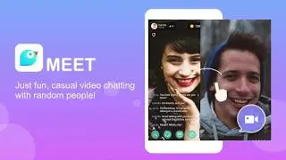 Vmeet &mdash; случайный видеочат &mdash; находите, общайтесь и сопоставляйте! Обзор приложения!