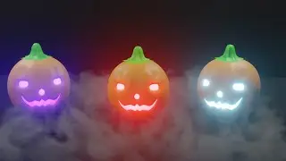 How to make a Halloween Pumpkin in Blender 3.0 #blender #halloween2023