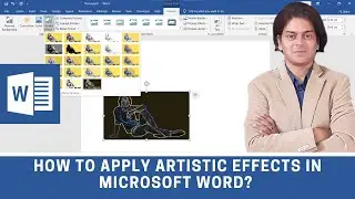 How to apply artistic effects in word | How do I add an artistic effect to a picture in Word?