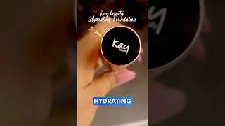 Kay Beauty Hydrating Foundation | Shade 155Y Tan Lightweight, dewy Perfect everyday base #kaybeauty