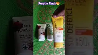 Purplle Finds😍😍 reasonable price 💥#everyone #highlights #purplle #skin care#makeup product
