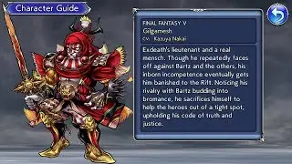 DFFOO: Itchin' for Greater Fights EX - 201k score, 32 turns (Gilgamesh EX)