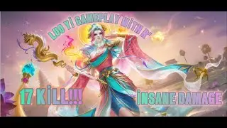 Luo Yi Lady Dragon Gameplay with R' İnsane Damage!!! ^^MLBB
