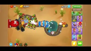 Day 10 Black border - double HP Moab the best strategy 