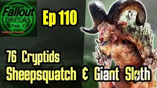 Sheepsquatch & Giant Sloth Lore - Fallout 76