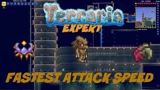 Fastest Melee speed in terraria!?!?!