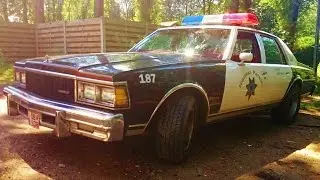 Highway Patrol Police Car Chevrolet Caprice Classic 1978 of 6000 Euro in Peer Belgium