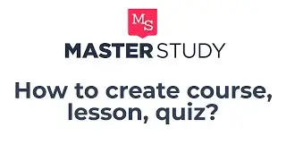 How-to Create an Online Course, Lesson and Quiz in MasterStudy - Education LMS WordPress Theme