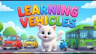 Learning Colors and Vehıcles🎨 | Educational  for Kids and Babies | ASMR Kid