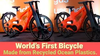 igus Unveils World&rsquo;s First Bicycle Made from Recycled Ocean Plastics.