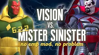 Vision vs. Mister Sinister (6.2.2 Boss) | ONE-SHOT | Marvel Contest of Champions