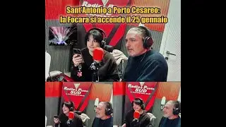 EZIO CALCAGNILE e MANUELA CALCAGNILE dell'Associazione FUOCO MARE RADICI di Porto Cesareo