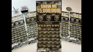 Show Me $5,000,000! - $20 CA Scratchers!!! California Lottery Tickets! Lotto! @CaliforniaLottery
