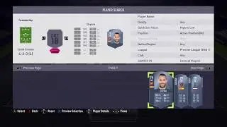 Концепция FIFA 19 ULTIMATE TEAM: стартовый состав Премьер-лиги
