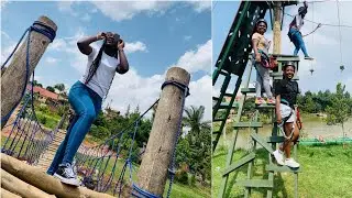 Vlog: A fun day at Kireka Recreation Centre. *we almost lost it*😱#vlog  #ziplineadventure #kampala
