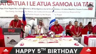 Faamanatuina o le 5 Tausaga o le FAST - 02 Iuni 2025