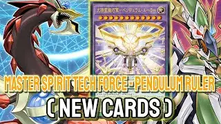 New Pendulum Support !!💥 YGOPRO - Master Spirit Tech Force - Pendulum Ruler Jan.2026 | New Cards