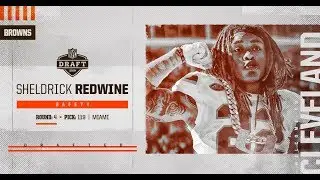 The Cleveland Browns select Sheldrick Redwine
