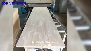 SSR VINA - Introduction of making rubberwood finger joint laminated board