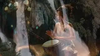 Tribal Downtempo Waterfalls • Shamanic Chill for Deep Focus