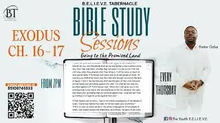 Exodus 16-17 | B.U.I.L.D. A Daily Routine | Bible Study at B.E.L.I.E.V.E.
