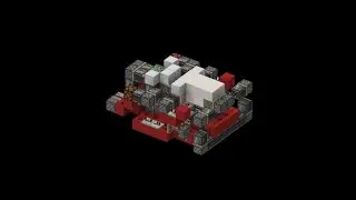 Minecraft Bedrock Fast 2&times;2 hipster door