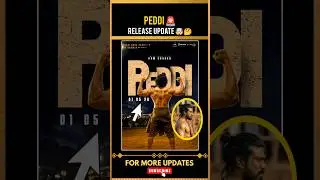 🚨 PEDDI Postponed?!🤔👆#ramcharan #buchibabusana #arrahman #peddi #jahnavikapoor #peddimovie #shorts