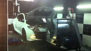 Megane III RS250 Dyno Dynamics Car Power Improvement - Braga