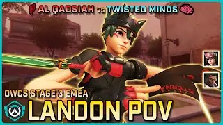 [ Landon ] BEST Kiriko in EMEA | Al Qadsiah vs Twisted Minds | OWCS EMEA Stage 3